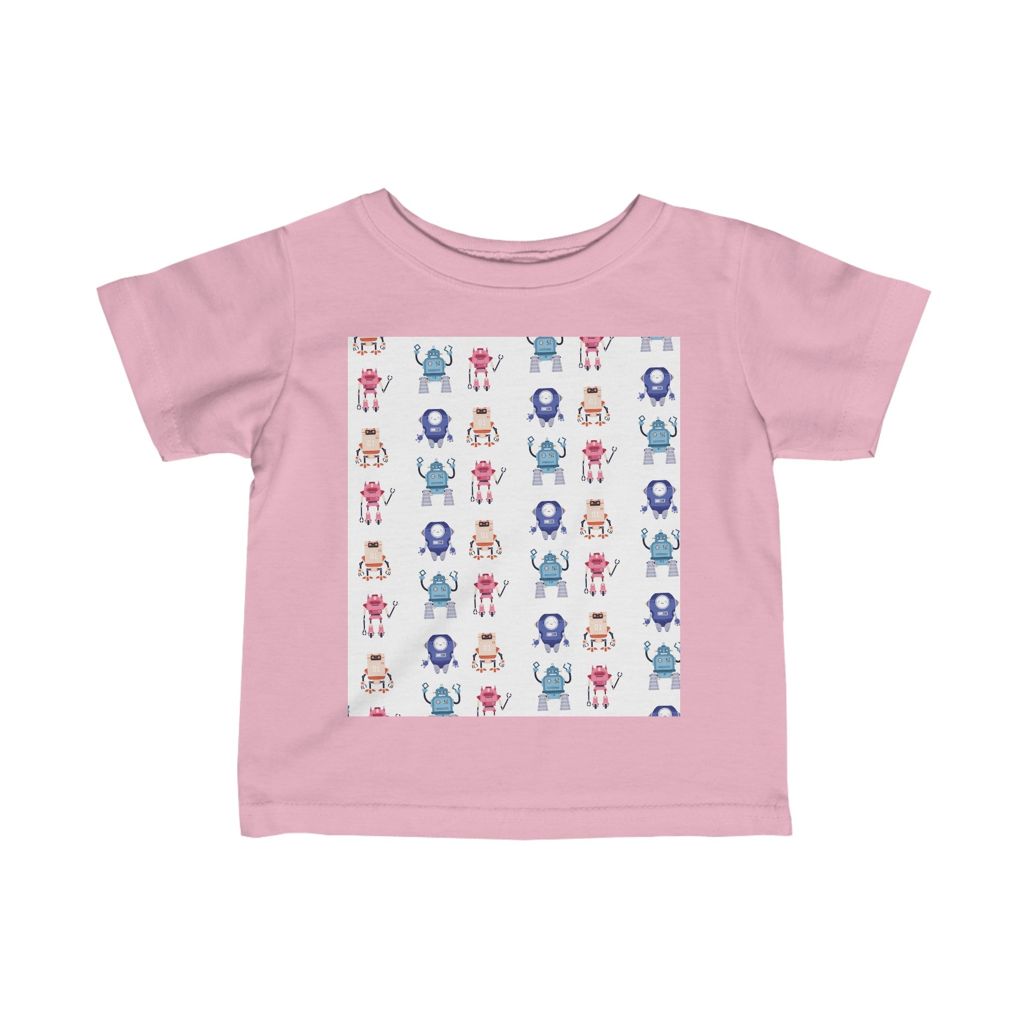 The Robot Pattern 2.0 Infant Jersey Tee